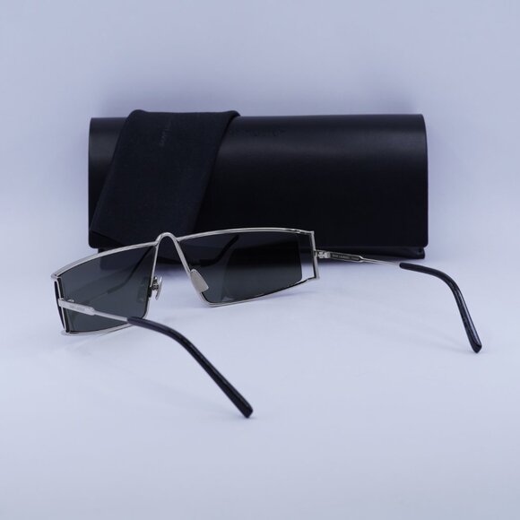 Final Price! Saint Laurent SL606 002 Silver/Grey Sunglasses main image 10
